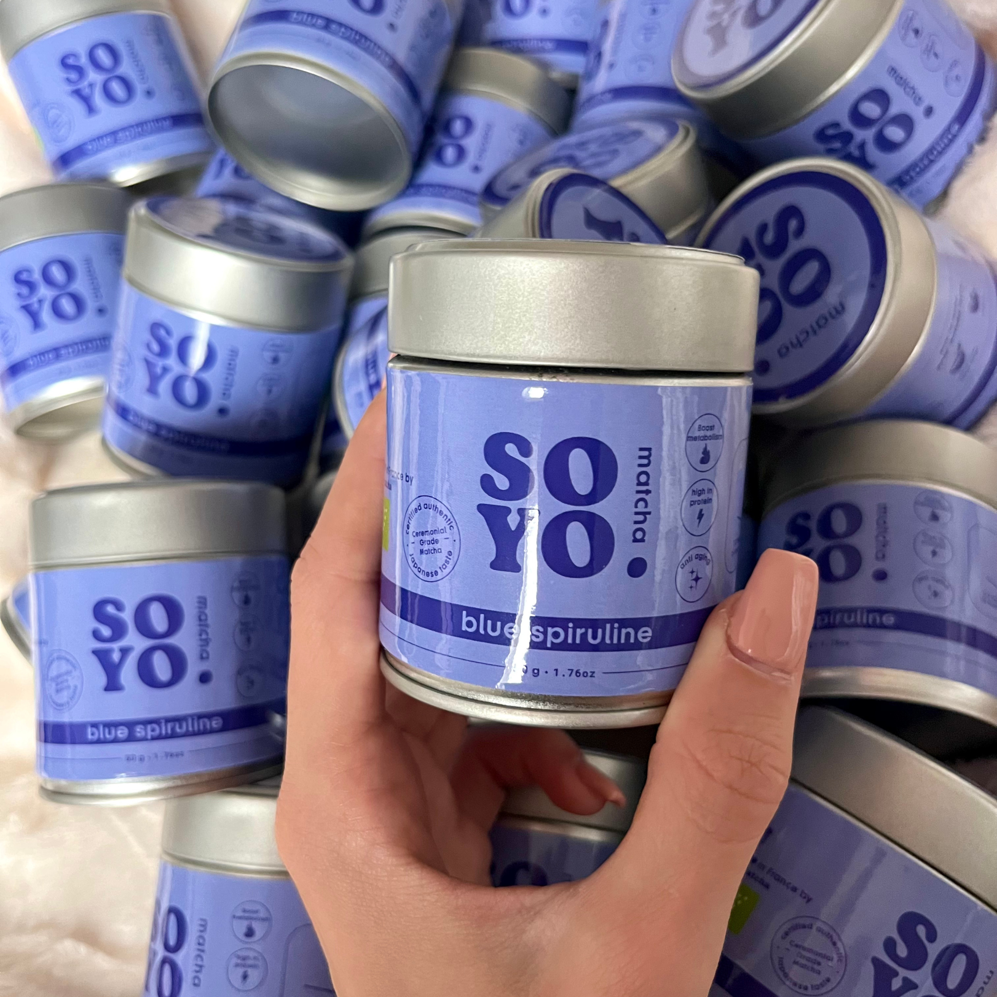 Soyo Matcha Blue Spirulina