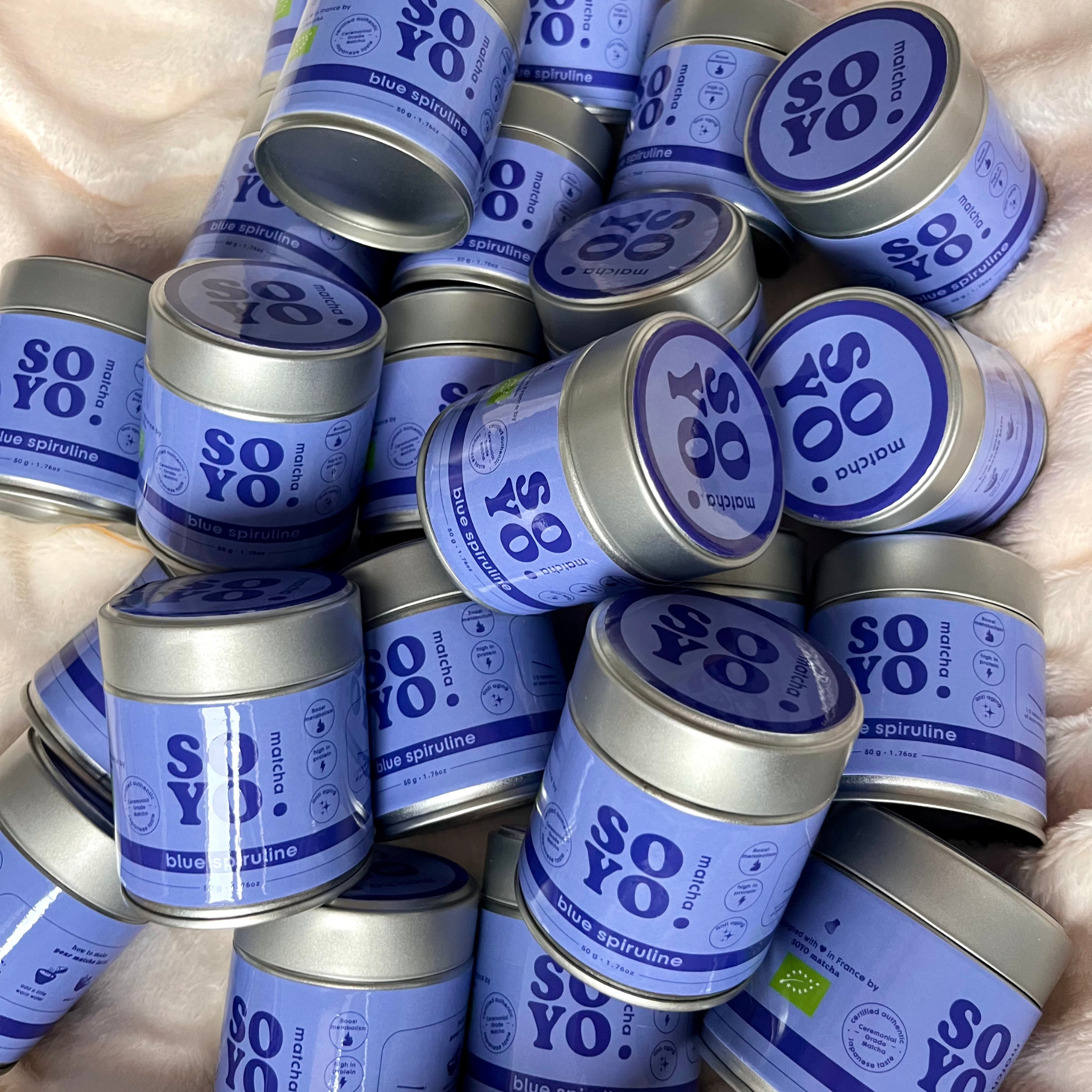 Soyo Matcha Blue Spirulina